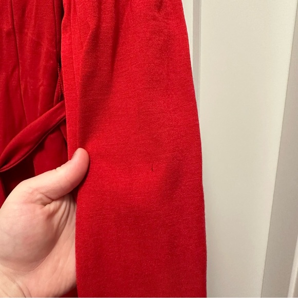 Le château made in Canada brilliant red stretchy jacket/ dress - Picture 6 of 14